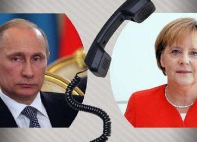 تماس تلفنی پوتین و مرکل درباره سوریه و اوکراین