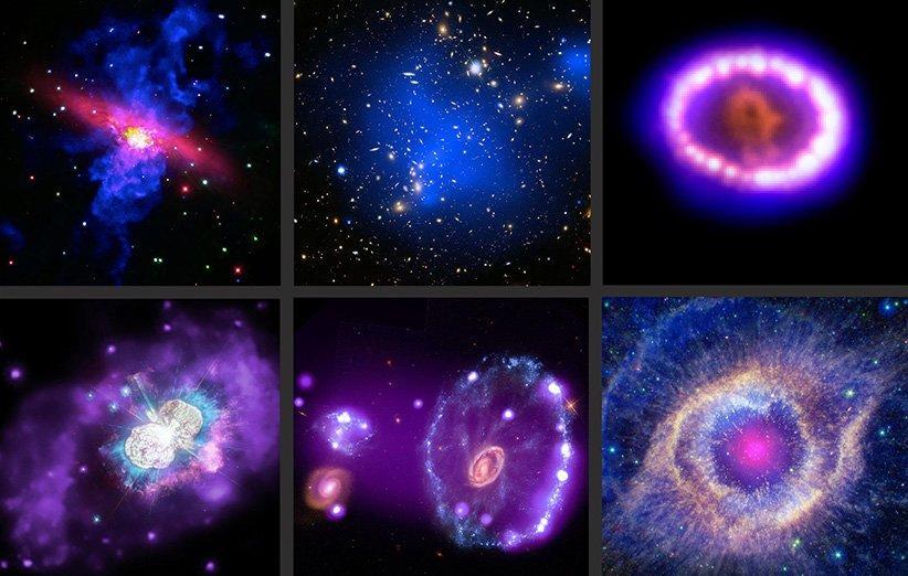 ناسا تصاویر خیره کننده ای از کهکشان ها، ستارگان و بقایای ابرنواختری منتشر کرد