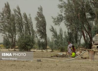 قهر پاییزی آسمان با کشاورزان بوشهری