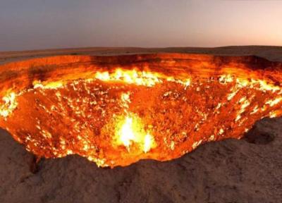 دروازه جهنم ترکمنستان خاموش می گردد